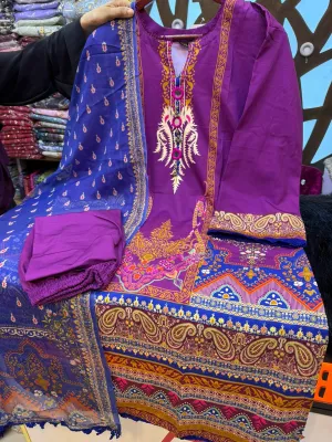 Dubai Silk 3 Pc Collection 20
